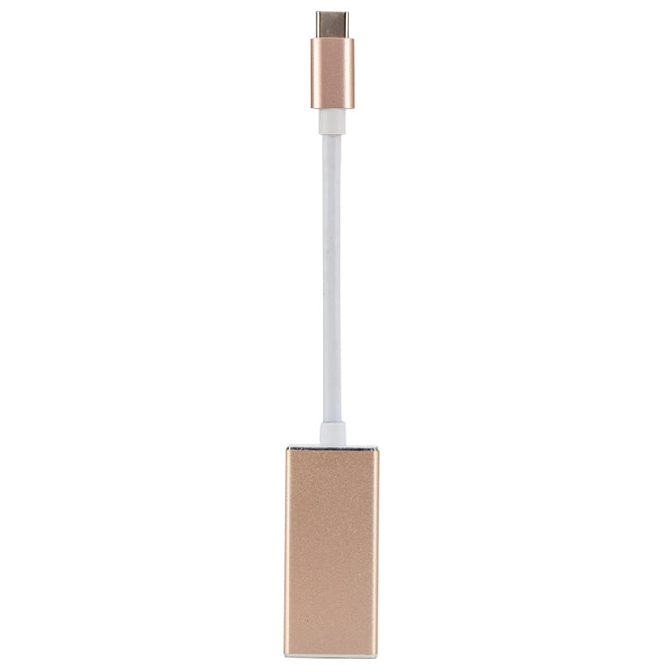 USB-C / Type-C 3.1 Stecker zu DP Buchse HD Konverter, Länge: 12cm