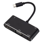 USB-C / Type-C zu HDMI / VGA / USB 3.0 / PD Konverter