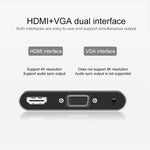 USB-C / Type-C zu HDMI / VGA / USB 3.0 / PD Konverter