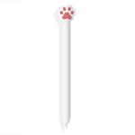 Niedliche Cartoon Silikon Schutzhülle für Apple Pencil 2 (Katzenklaue Pink), Für Apple Pencil 2