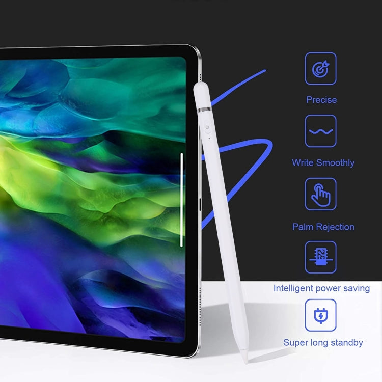 P7-C Aktiver kapazitiver Stylus-Stift mit Handballenerkennung für iPad ab 2018 Version, P7-C / Type-C