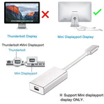 USB-C / Type-C 3.1 Stecker zu Mini DP Buchse HD Konverter, Länge: 12cm, Silber, Gold