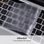 ENKAY TPU Tastaturschutz für MacBook Pro 13,3 Zoll A1706 / A1989 / A2159 & Pro 15,4 Zoll A1707 / A1990 (mit Touch Bar), US-Version