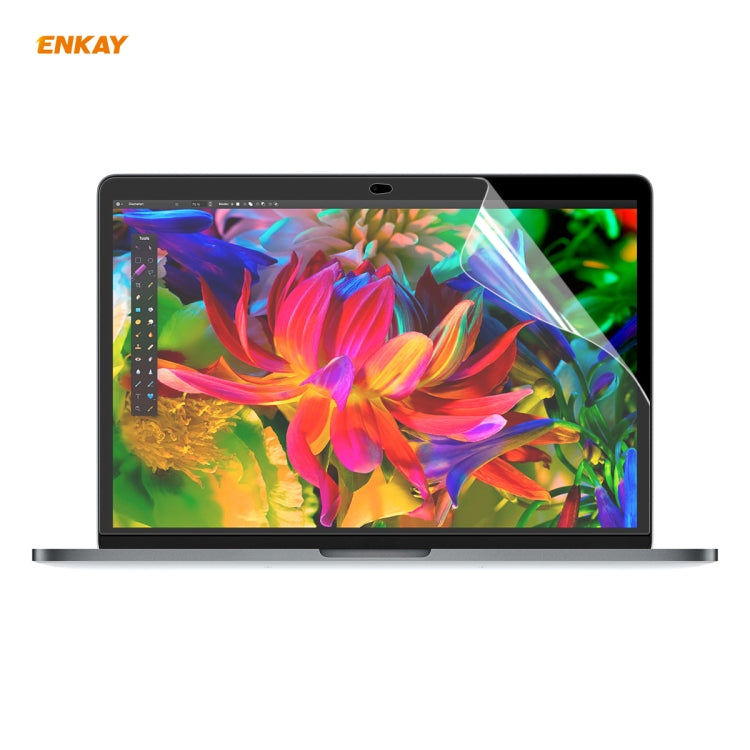 ENKAY HD PET Displayschutz für MacBook Pro 15,4 Zoll A1707 (2016 - 2017) / A1990 (2018), Für MacBook Pro 15,4 Zoll A1707 (2016 - 2017) / A1990 (2018)