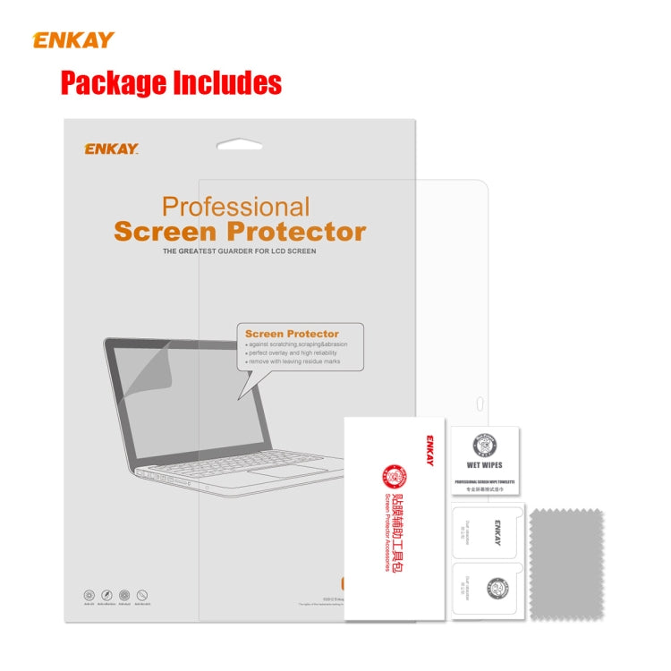 ENKAY HD PET Displayschutz für MacBook Pro 15,4 Zoll A1707 (2016 - 2017) / A1990 (2018), Für MacBook Pro 15,4 Zoll A1707 (2016 - 2017) / A1990 (2018)
