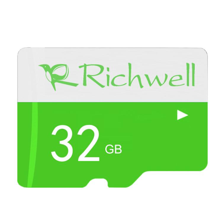 Richwell 32 GB High Speed ​​Class 10 Micro SD (TF) Speicherkarte, 32 GB