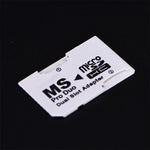 CR-5400 Dual-Slot Micro SDHC(TF) zu MS PRO Duo Adapter, Unterstützte Gesamtkapazität: 64 GB, CR-5400