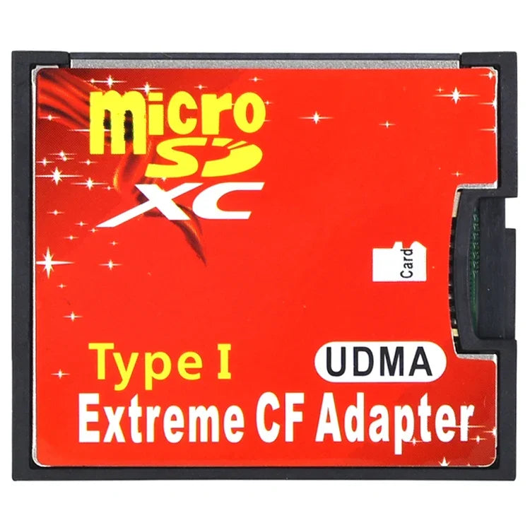 Micro-SD-zu-CF-Compact-Flash-Speicherkartenadapter, 1-Buchse, 1-Buchse
