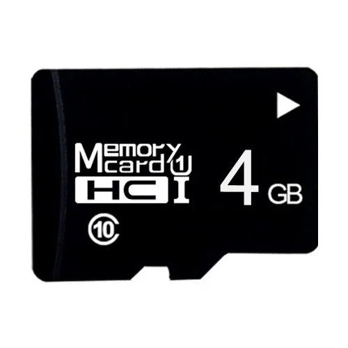 4 GB High Speed ​​Class 10 Schwarze TF (Micro SD) Speicherkarte, 4 GB