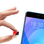 MICRODATA 16 GB High Speed ​​U1 Rot und Schwarz TF (Micro SD) Speicherkarte, 16 GB