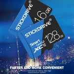 STICKDRIVE 32 GB High Speed ​​U1 Blau und Schwarz TF (Micro SD) Speicherkarte, 32 GB