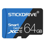 STICKDRIVE 64 GB High Speed ​​U3 Blau und Schwarz TF (Micro SD) Speicherkarte, 64 GB