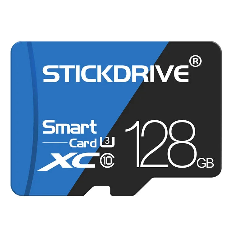 STICKDRIVE 128 GB High Speed ​​U3 Blau und Schwarz TF (Micro SD) Speicherkarte, 128 GB