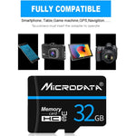 MICRODATA 32GB U1 Blue Line und Black TF (Micro SD) Speicherkarte, 32GB