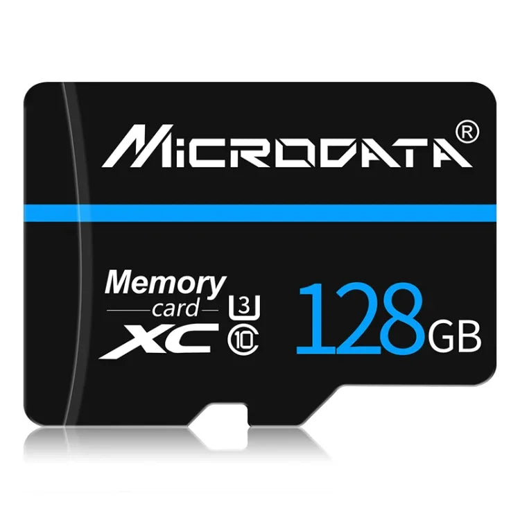 MICRODATA 128GB U3 Blue Line und Black TF (Micro SD) Speicherkarte, 128GB