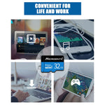 MICRODATA 64GB U3 Blau und Schwarz TF (Micro SD) Speicherkarte, 64GB