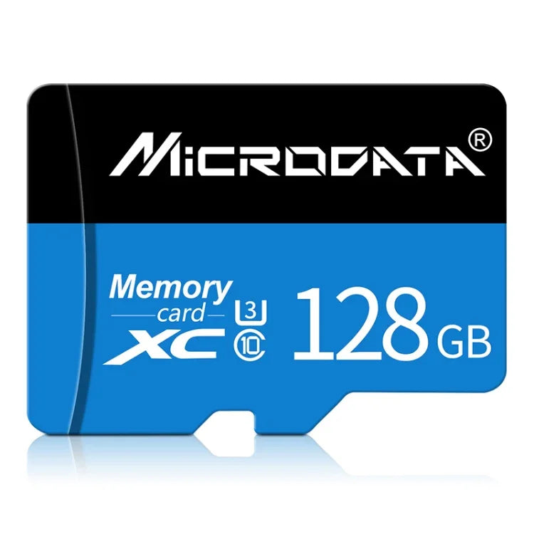 MICRODATA 128GB U3 Blau und Schwarz TF (Micro SD) Speicherkarte, 128GB