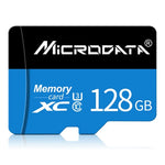 MICRODATA 128GB U3 Blau und Schwarz TF (Micro SD) Speicherkarte, 128GB