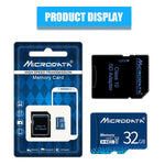 MICRODATA 32GB U1 Blaue TF (Micro SD) Speicherkarte, 32 GB