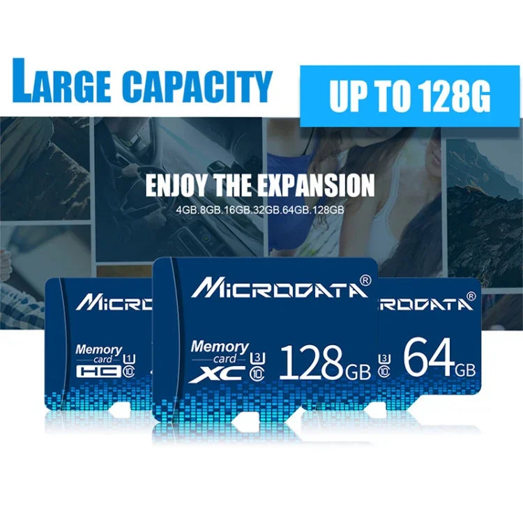 MICRODATA 32GB U1 Blaue TF (Micro SD) Speicherkarte, 32 GB