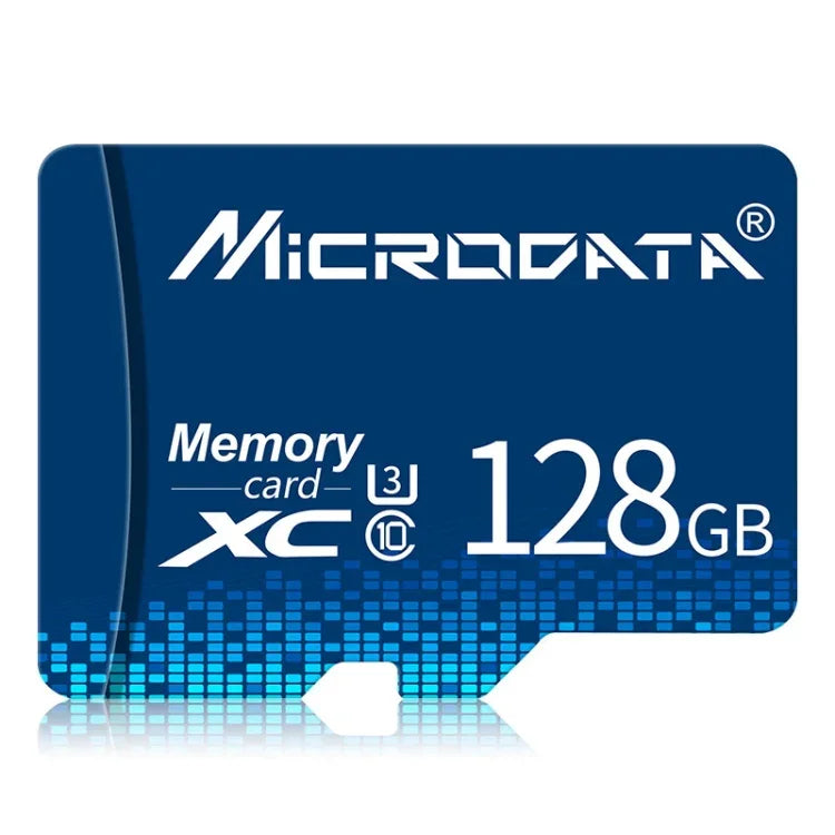 MICRODATA 128GB U3 Blue TF (Micro SD) Speicherkarte, 128GB