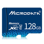 MICRODATA 128GB U3 Blue TF (Micro SD) Speicherkarte, 128GB