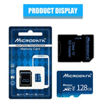 MICRODATA 128GB U3 Blue TF (Micro SD) Speicherkarte, 128GB