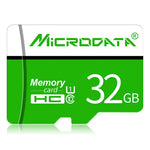 MICRODATA 32GB U1 Grün und Weiß TF (Micro SD) Speicherkarte, 32GB