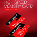 Stickdrive 32 GB High Speed ​​Class 10 Micro SD (TF) Speicherkarte, 32 GB