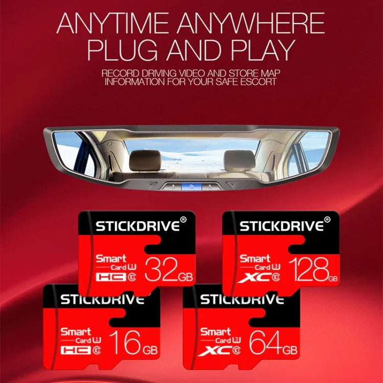Stickdrive 32 GB High Speed ​​Class 10 Micro SD (TF) Speicherkarte, 32 GB