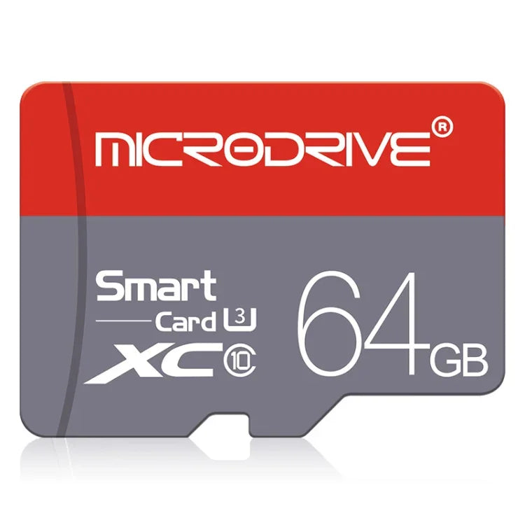 Microdrive 64 GB High Speed ​​Class 10 Micro SD (TF) Speicherkarte, 64 GB