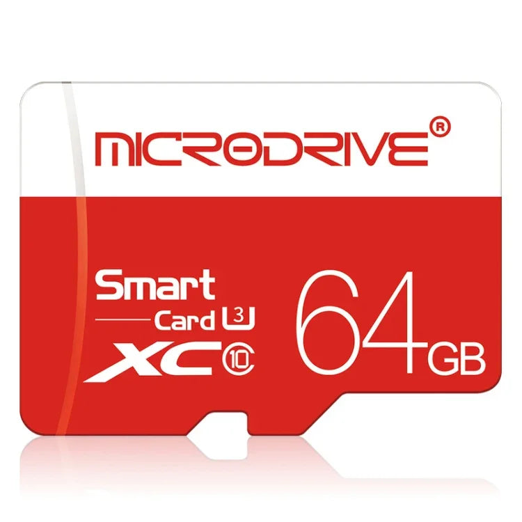 Microdrive 64 GB Class 10 High Speed ​​Class 10 Micro SD (TF) Speicherkarte, 64 GB