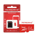 Microdrive 64 GB Class 10 High Speed ​​Class 10 Micro SD (TF) Speicherkarte, 64 GB