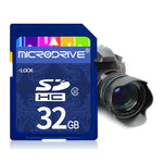 Microdrive 32 GB High-Speed-SD-Speicherkarte der Klasse 10 für alle digitalen Geräte mit SD-Kartensteckplatz, 32 GB