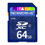 Microdrive 64 GB High-Speed-SD-Speicherkarte der Klasse 10 für alle digitalen Geräte mit SD-Kartensteckplatz, 64 GB