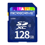Microdrive 128 GB High-Speed-SD-Speicherkarte der Klasse 10 für alle digitalen Geräte mit SD-Kartensteckplatz, 128 GB