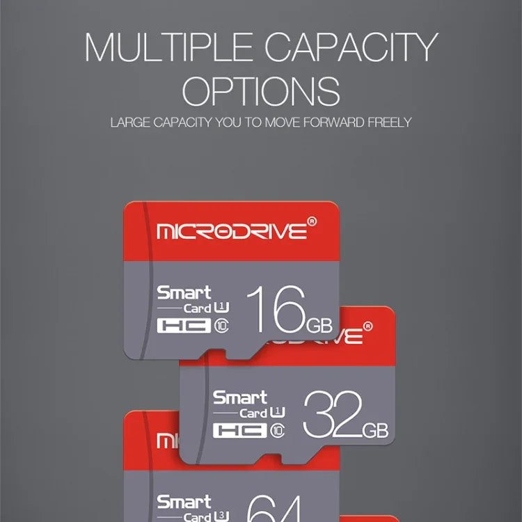 Microdrive 128 GB High Speed ​​Class 10 Micro SD (TF) Speicherkarte, 128 GB