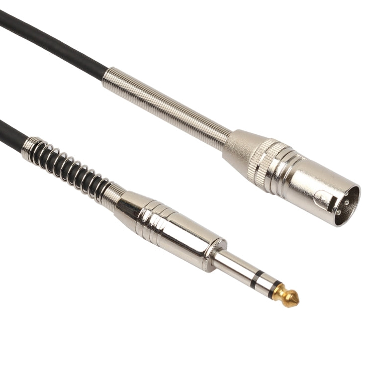 30cm XLR 3-poliger Stecker zu 1/4 Zoll (6,35mm) Buchse Stereo Mikrofon Audiokabel, BK2077KM