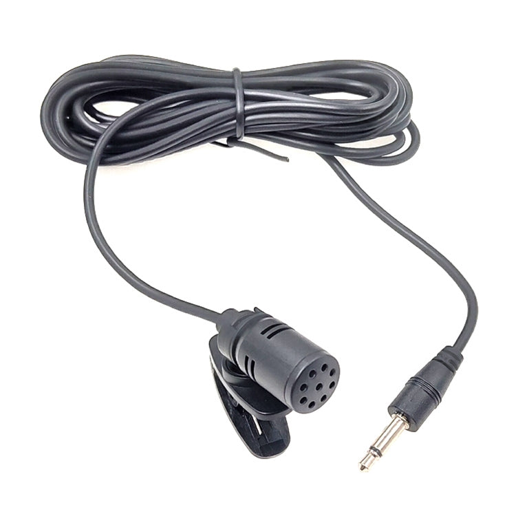 ZJ002MR Mono 3,5mm gerader Stecker Auto-Sonnenblende kabelloses Dolmetscher-Tourguide-Megafon Lavalier-Kabelmikrofon, Länge: 3m, Mono 3,5mm
