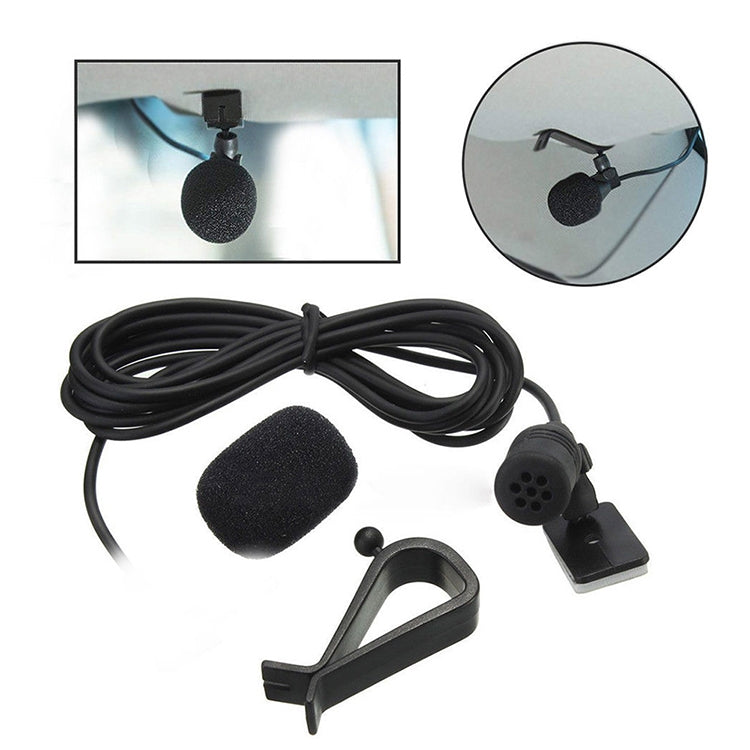 ZJ015MR Mono 2,5mm Winkelstecker Auto-Navigation DVD externes Mikrofon, Länge: 3m, Mono 2,5mm Winkelstecker