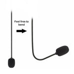 ZJ033MR-03 19cm Mono 3,5mm Winkelkopf Stecker Gaming-Headset Soundkarte Live-Mikrofon, 17cm Mono Winkelkopf