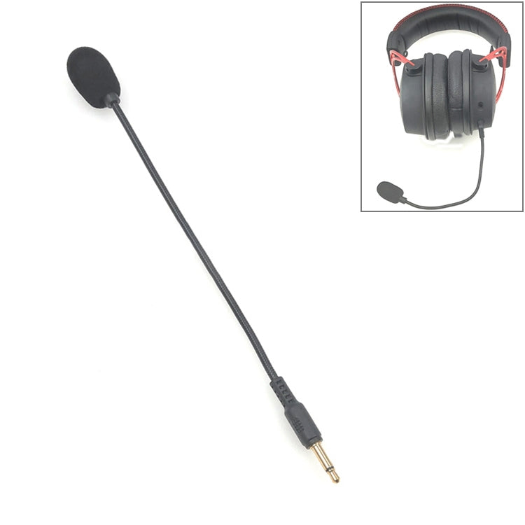 ZJ033MR-03 19cm Mono 3,5mm Gerade Stecker Gaming-Headset Soundkarte Live-Mikrofon, 17cm Mono Gerade Stecker