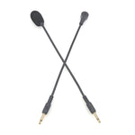ZJ033MR-03 19cm Mono 3,5mm Gerade Stecker Gaming-Headset Soundkarte Live-Mikrofon, 17cm Mono Gerade Stecker