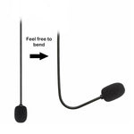 ZJ033MR-03 19cm Mono 3,5mm Gerade Stecker Gaming-Headset Soundkarte Live-Mikrofon, 17cm Mono Gerade Stecker