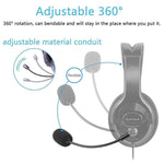 ZJ033MR-03 19cm Mono 3,5mm Gerade Stecker Gaming-Headset Soundkarte Live-Mikrofon, 17cm Mono Gerade Stecker