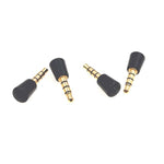 ZJ042MR 3,5mm Mobiltelefon Laptop Spielgerät Mini Gerade Mikrofon