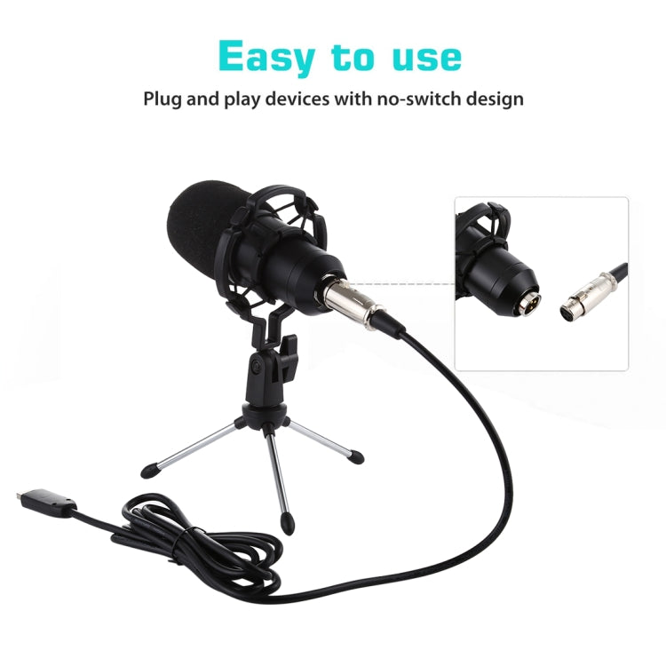 BM-700 USB Professionelles Kondensatormikrofon