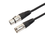 3m 3-Pin XLR Männlich zu XLR Weiblich Mikrofonkabel, Länge: 3m
