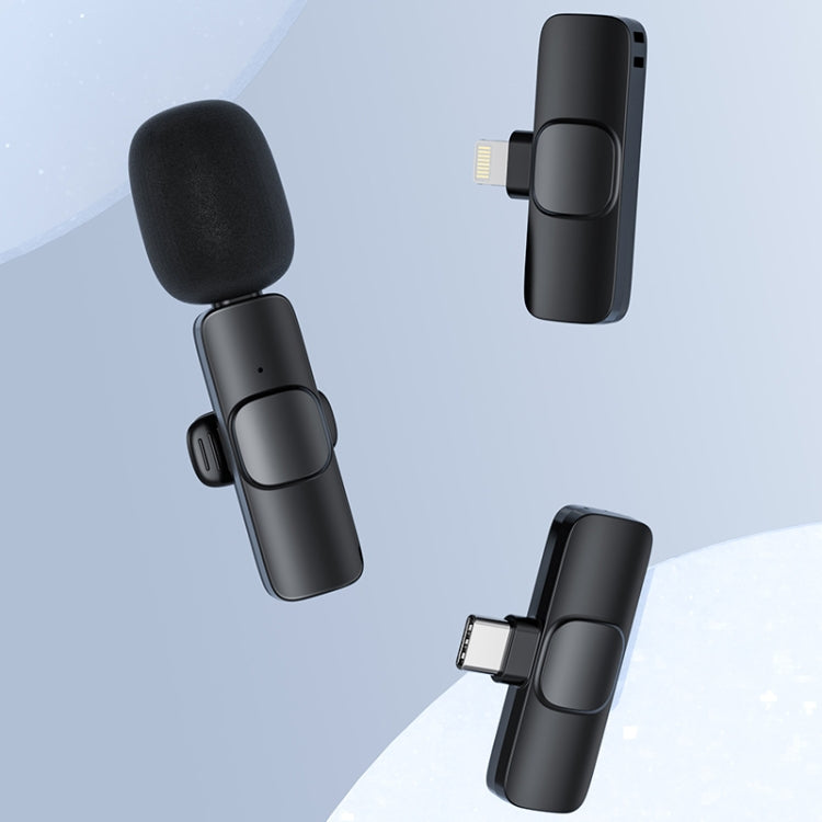 Type-C / USB-C Schnittstelle Mini Kabelloses Lavalier Mikrofon, Type-C