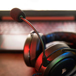 ZS0222 Für Corsair HS50 Pro / HS60 / HS70 SE Headset-Mikrofon, Für Corsair HS50 Pro / HS60 / HS70 SE